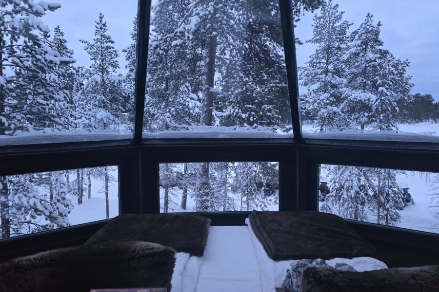 Nellim Wilderness hotel winteravontuur