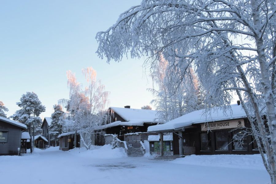 Nellim Wilderness hotel winteravontuur