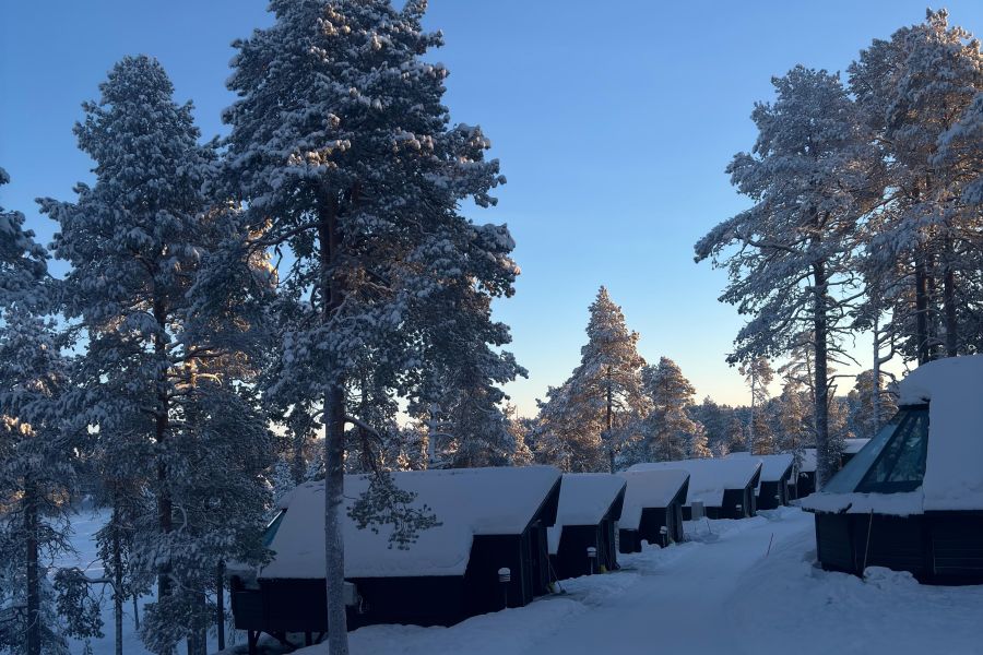 Nellim Wilderness hotel winteravontuur