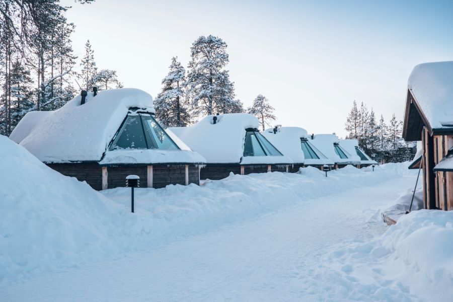 Inari Wilderness hotel winteravontuur