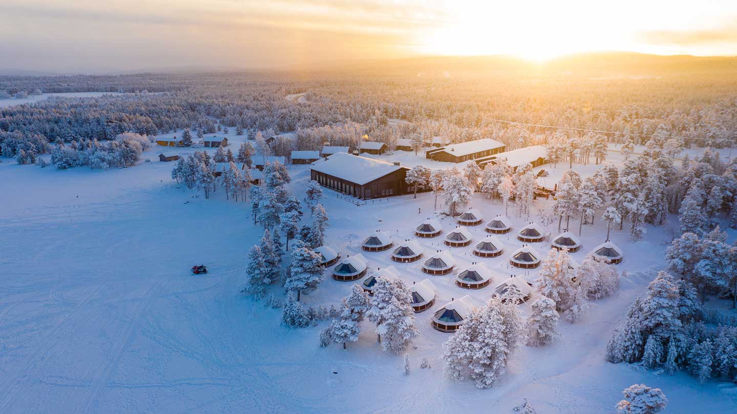 Inari Wilderness hotel winteravontuur