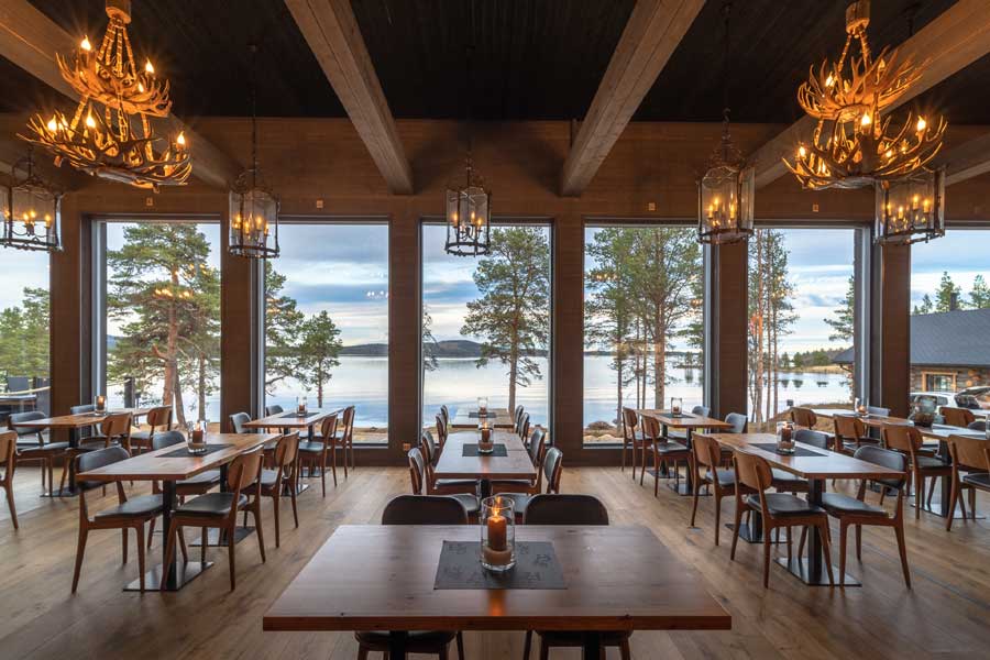 Inari Wilderness hotel winteravontuur
